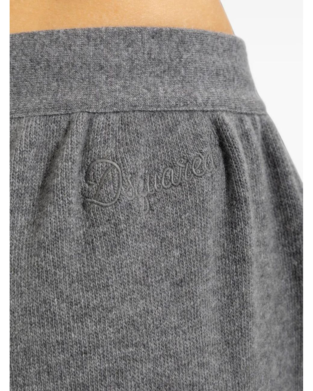 Pantalon Ample À Lien De Resserrage DSquared² en coloris Gray