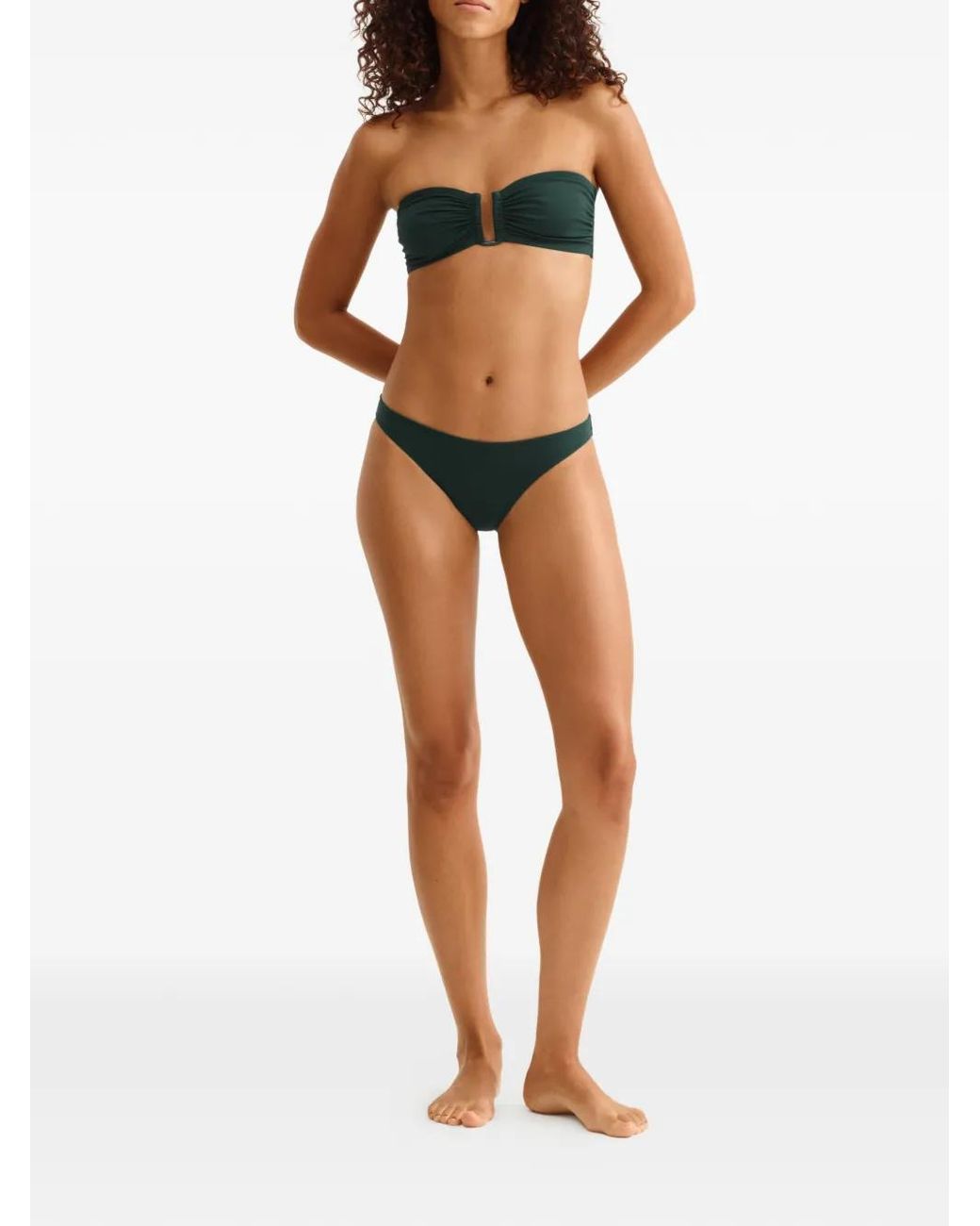 Eres Green Fripon Bikini Bottoms