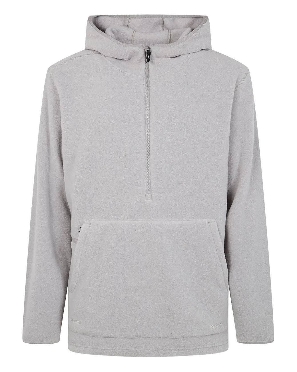 Snow Peak Gray Zip Hooded Sweatshirt