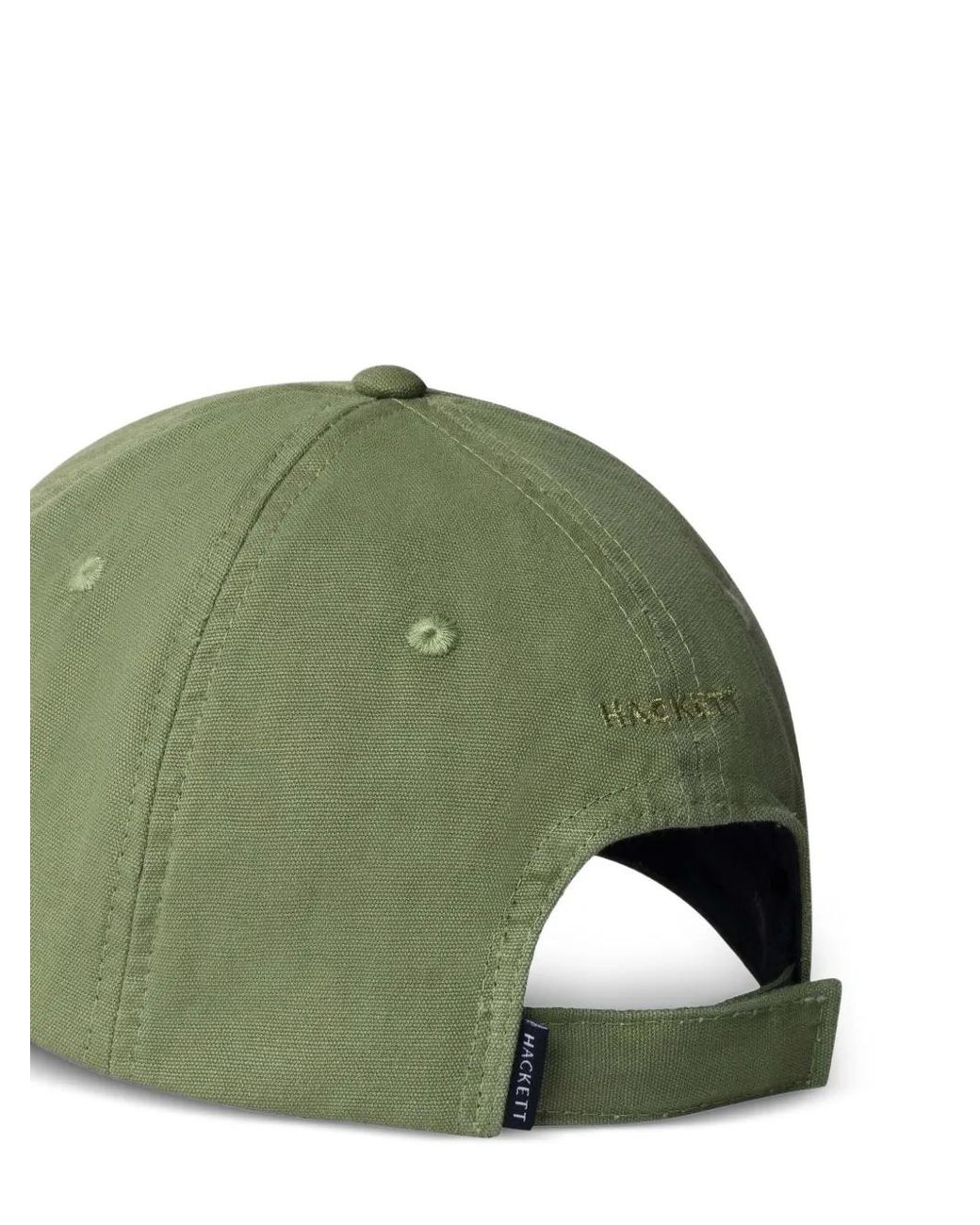 Hackett Green Washed Brolly Embroidered Cap for men