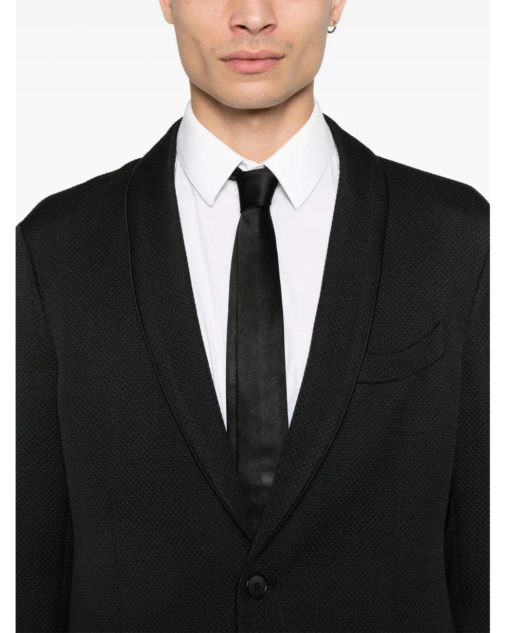 Giorgio Armani Black Blazer for men