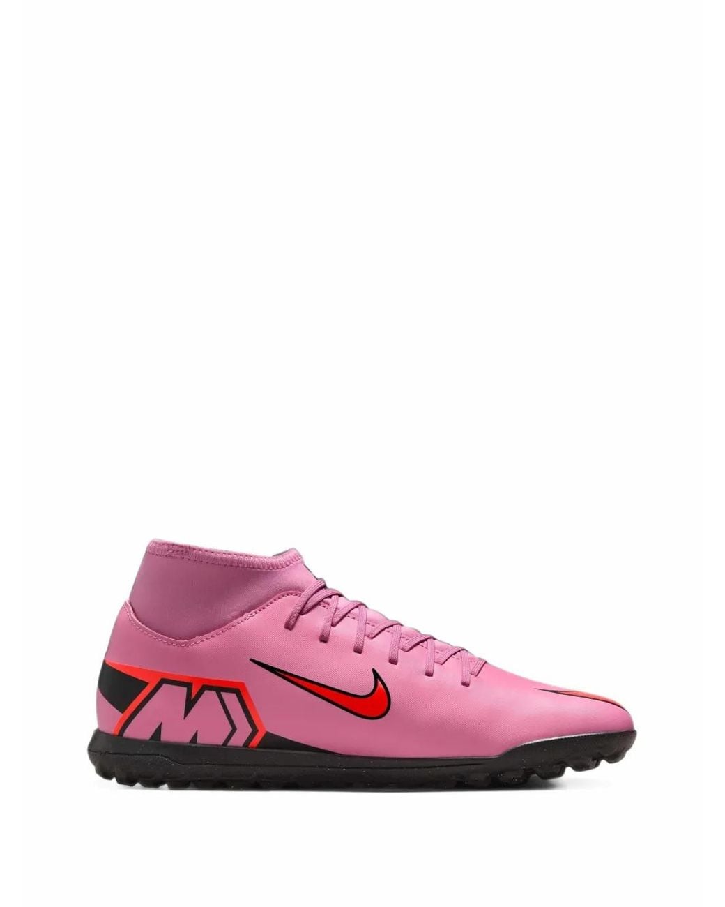 Nike Pink Mercurial Superfly 10 Club Sneakers for men