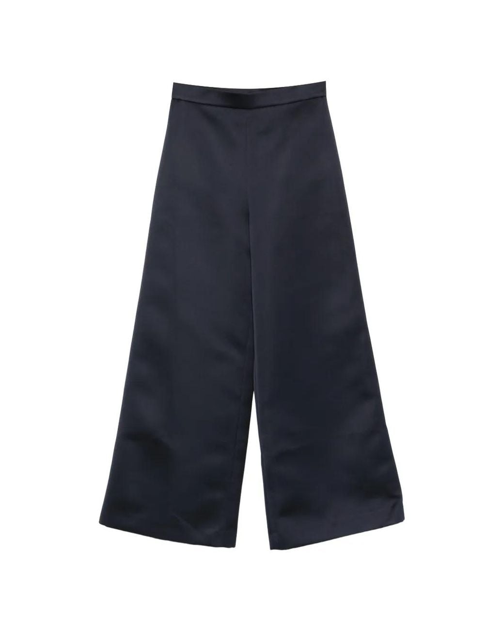 P.A.R.O.S.H. Blue Wide-Leg Trousers