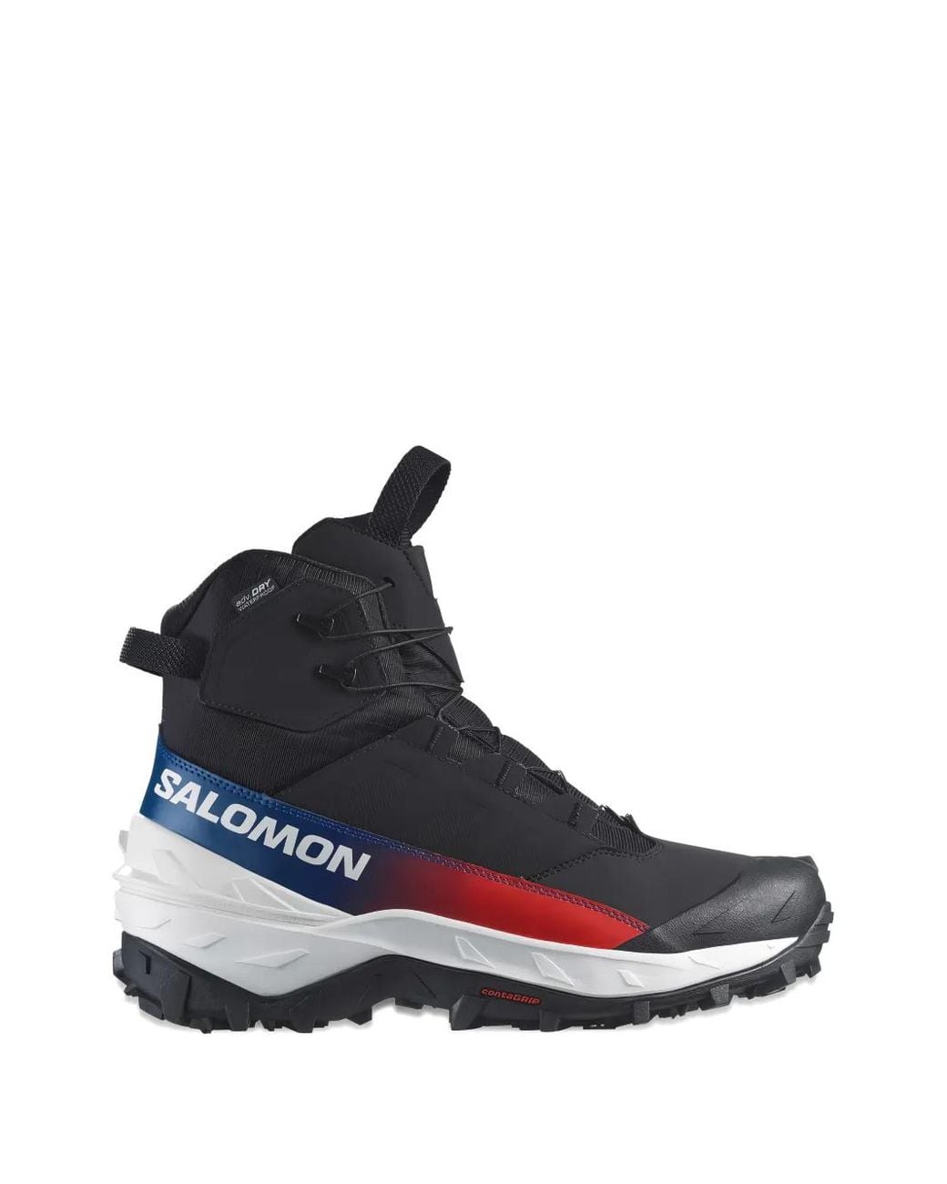 Salomon Blue Rubber And Pu Sneakers