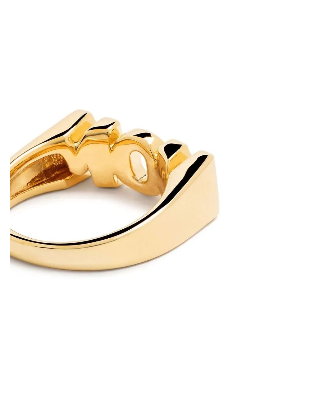 Maria Black Metallic Mom Crystal-Embelished Ring