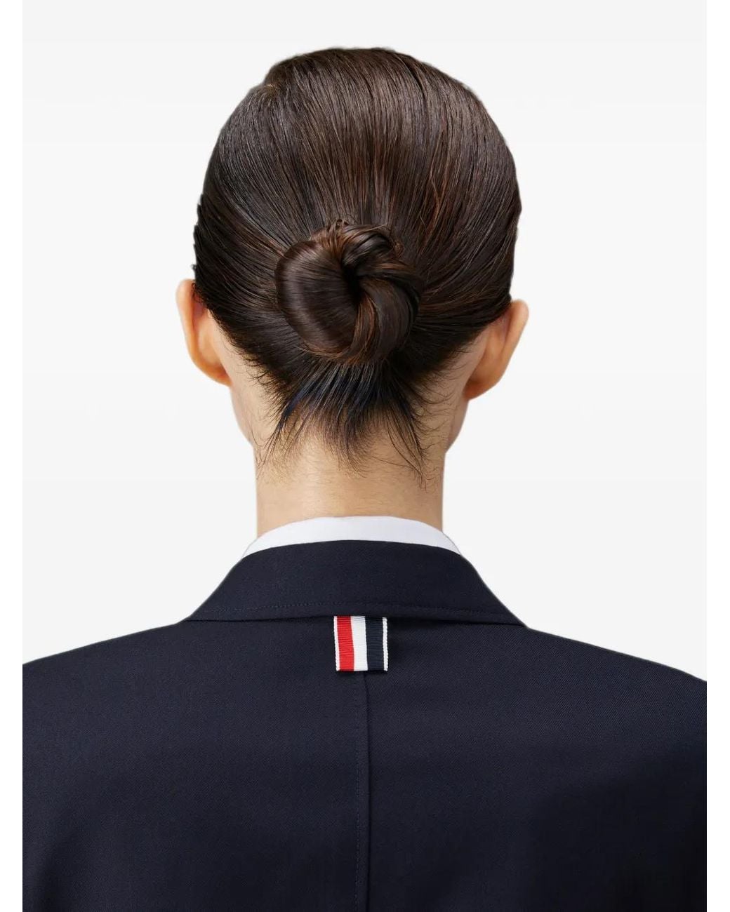 Thom Browne Blue Super 120's Twill Sack Sportcoat