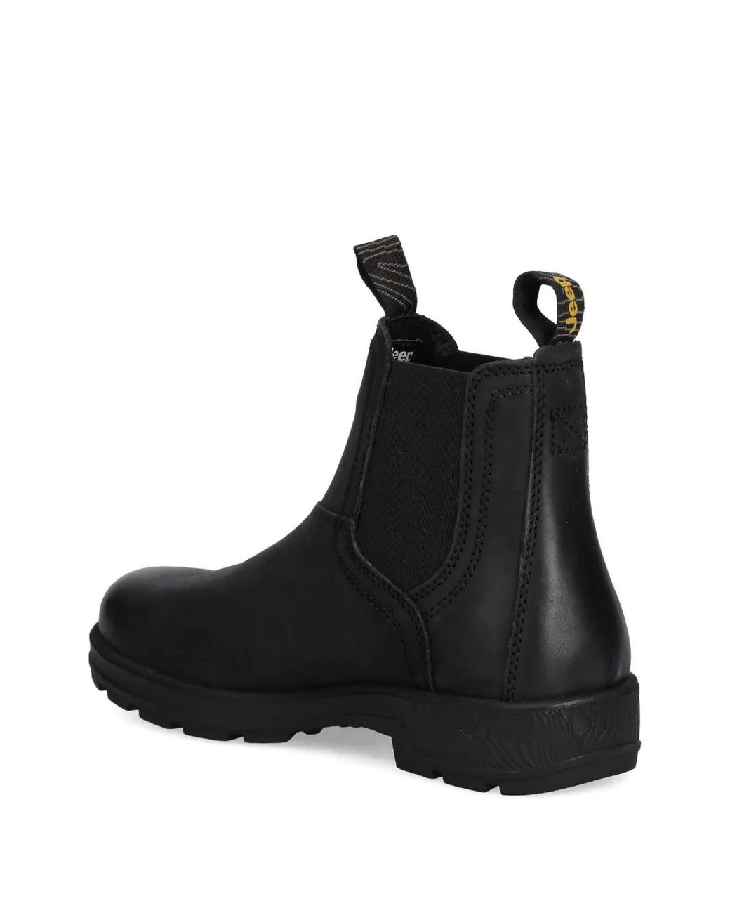 Jeep Black Quad Pull-Tab Boots for men