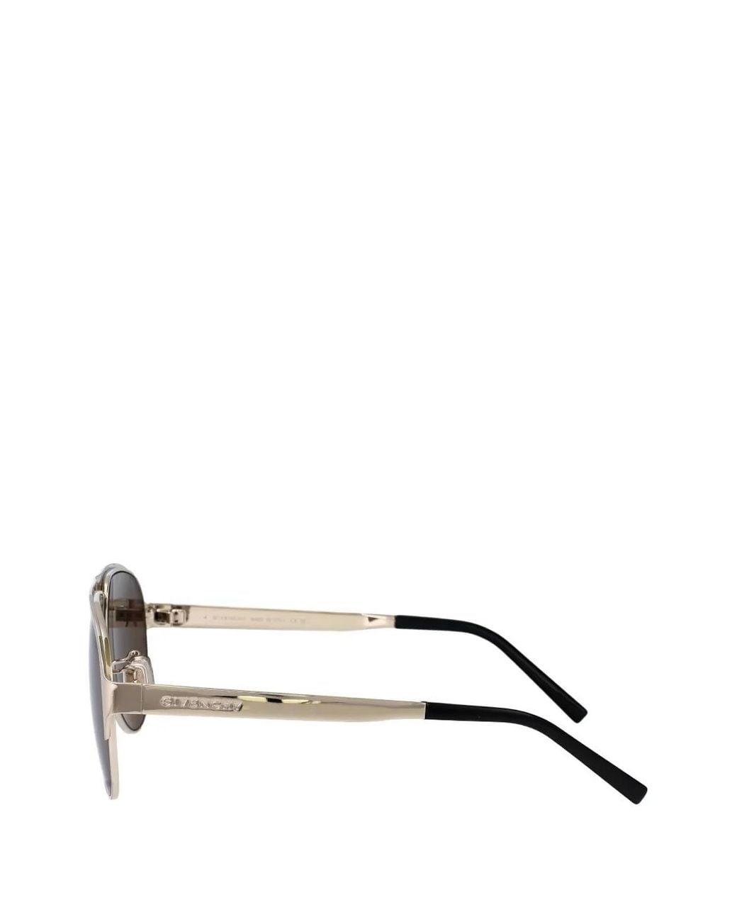 Givenchy Gray Bold Pilot Sunglasses