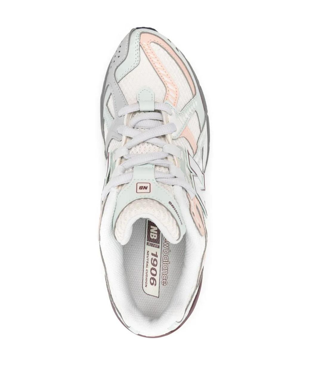 New Balance White 1906R Mesh Sneakers