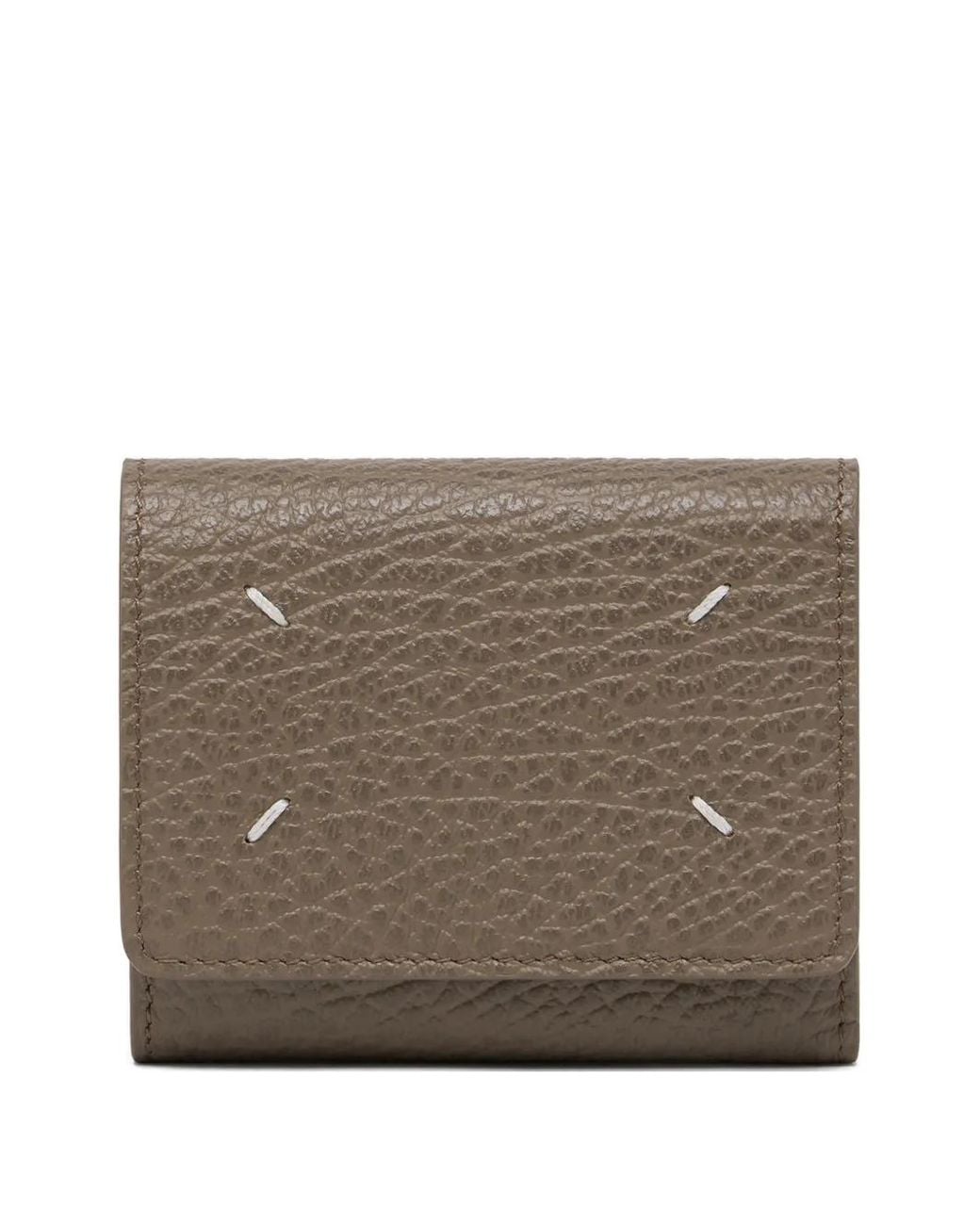 Maison Margiela Brown Four Stitches Wallet