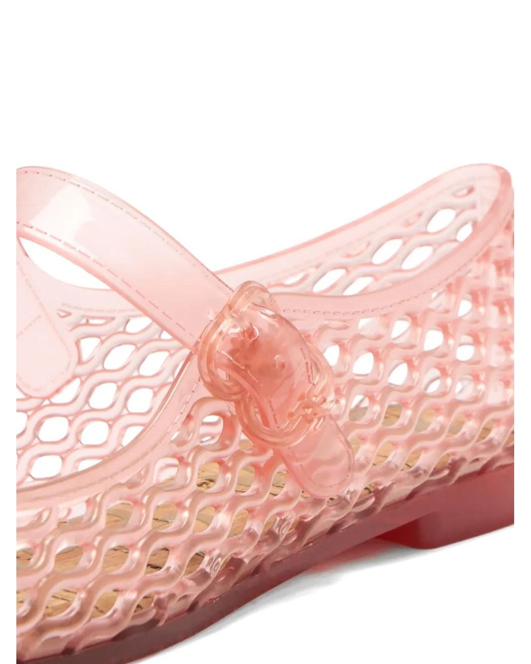 Sam Edelman Pink Michaela Jelly Mary Jane Ballet Flats