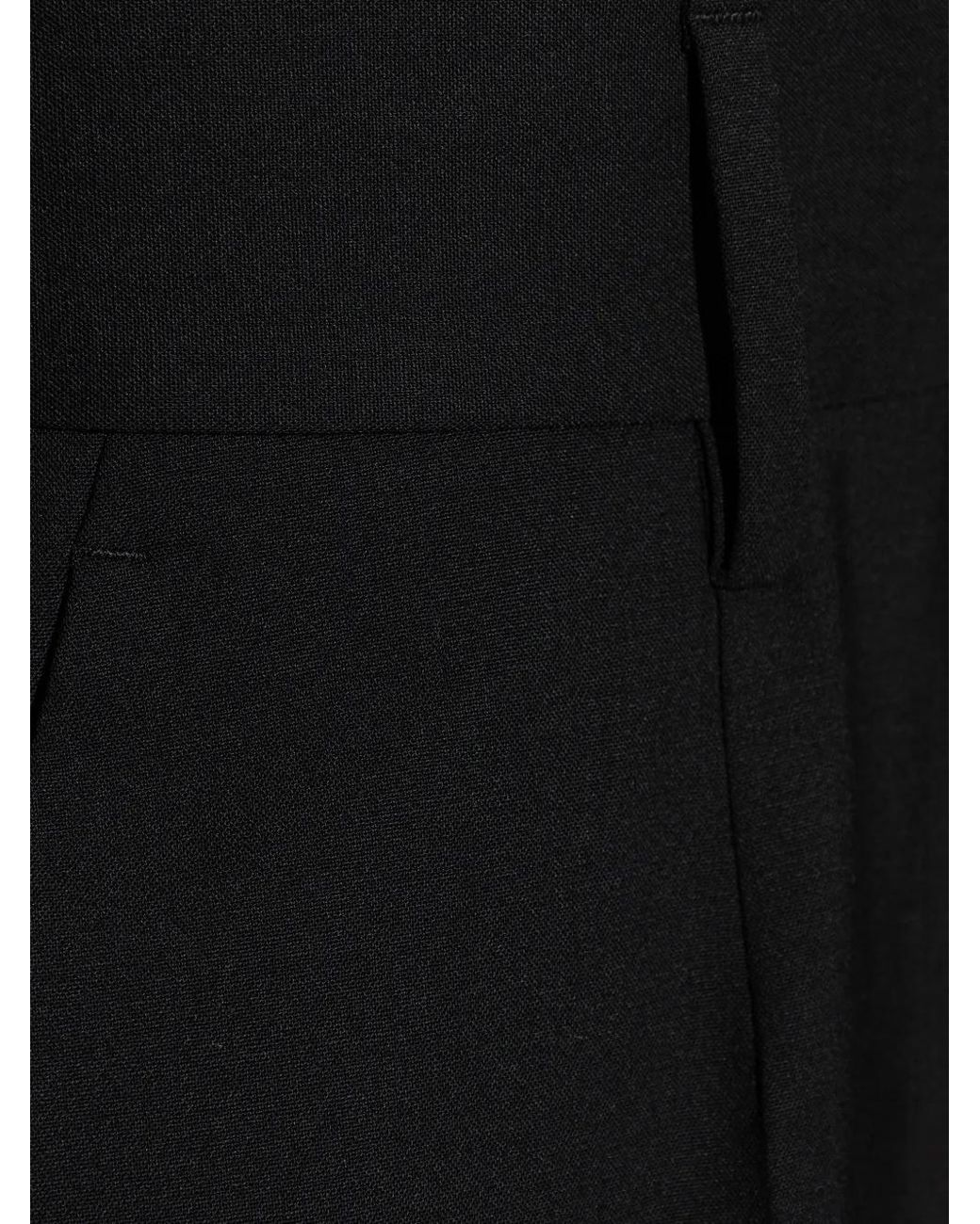 DSquared² Black Wool Trousers for men