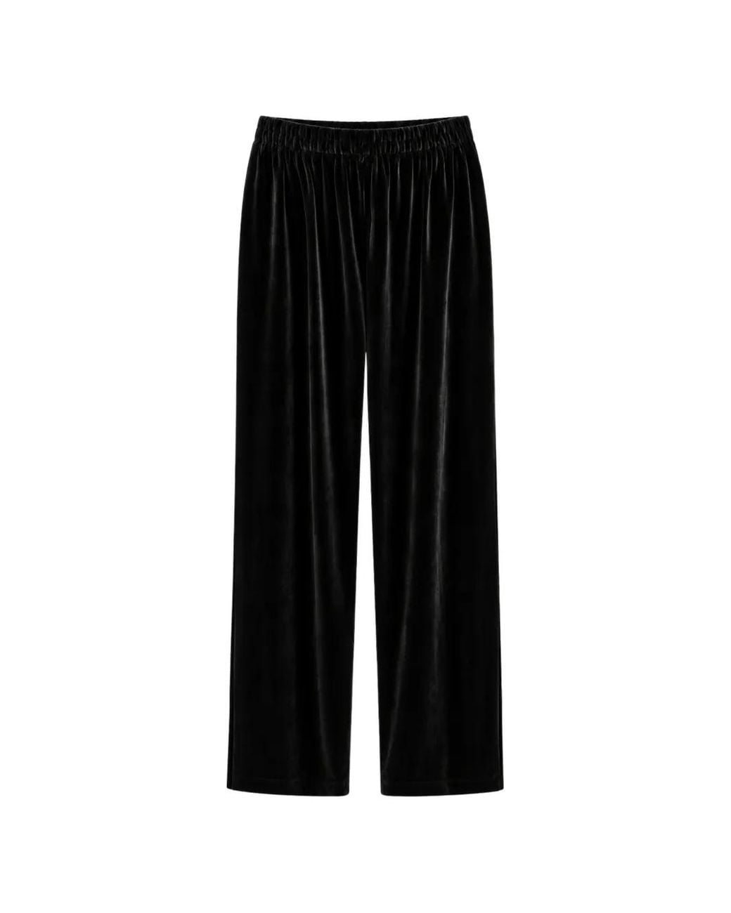 Clips Black Elasticated-Waist Trousers