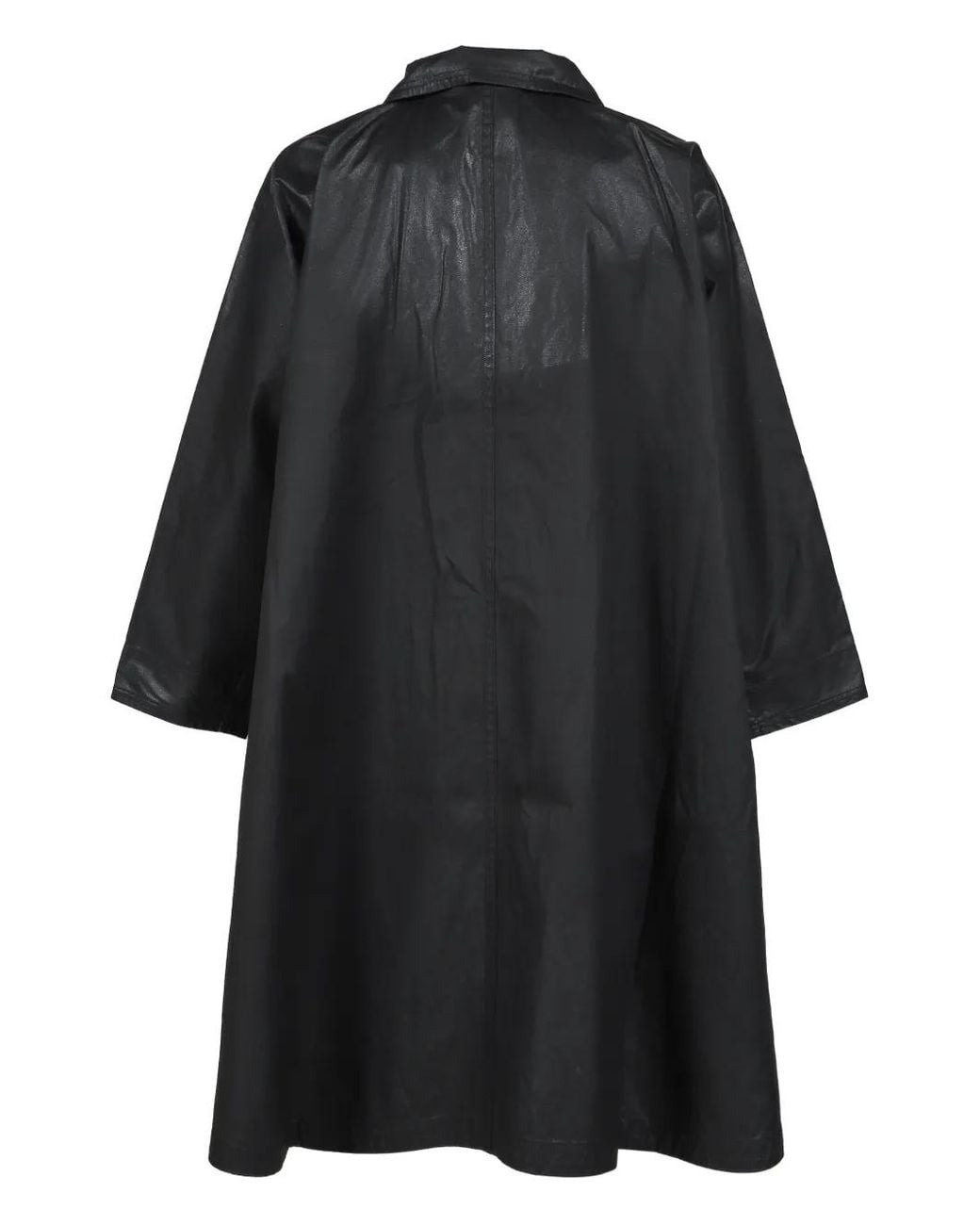 PORTER CLASSIC Black Buttoned Coat for men