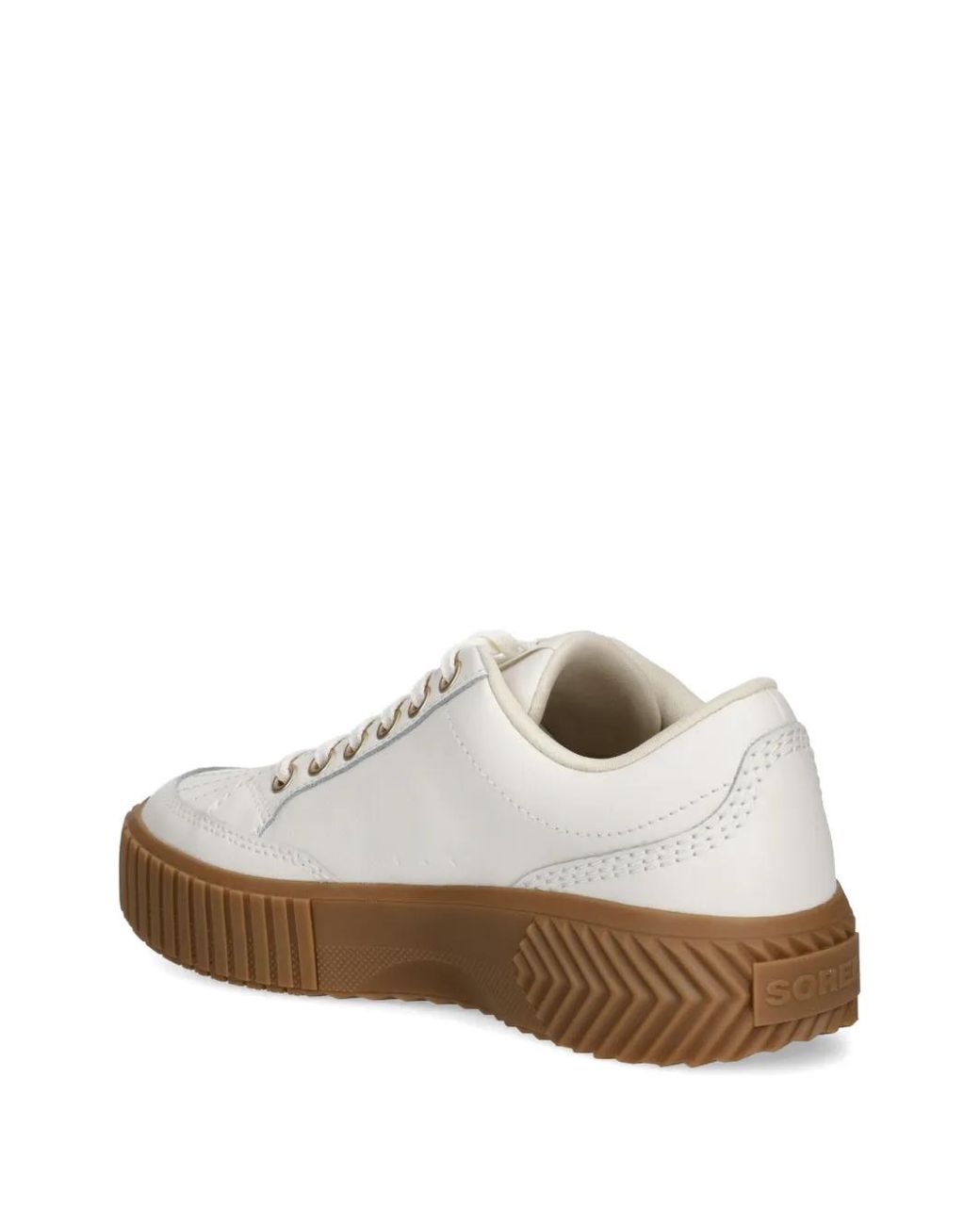 Sorel White One Ave Lace-Up Sneakers