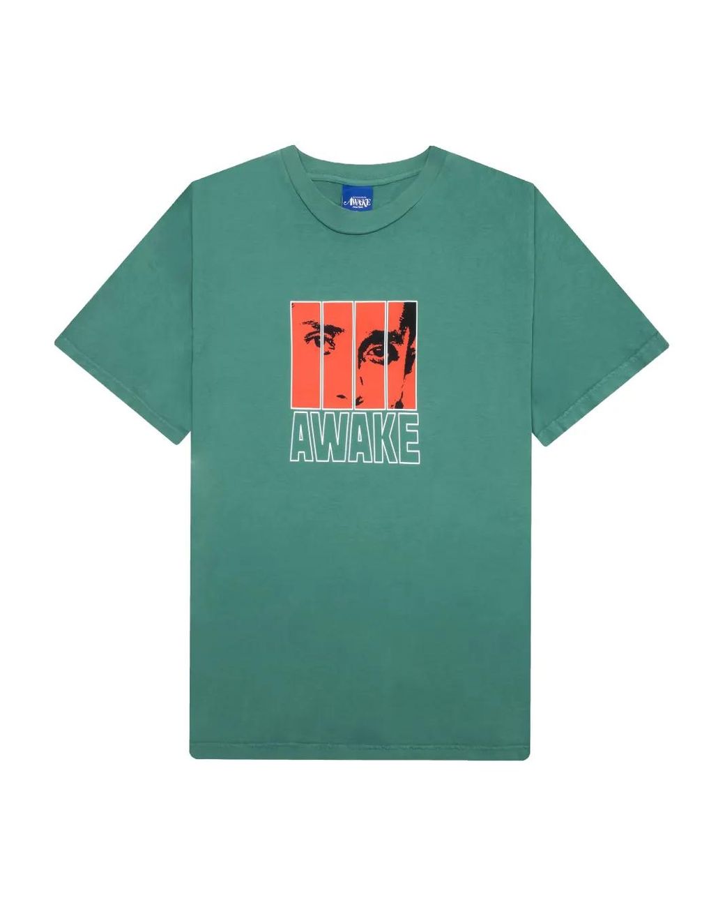 AWAKE NY Green Vegas Graphic T-Shirt for men
