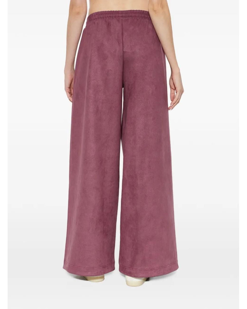 Adidas Purple Adilenium Season 6 Faux Suede Track Pant