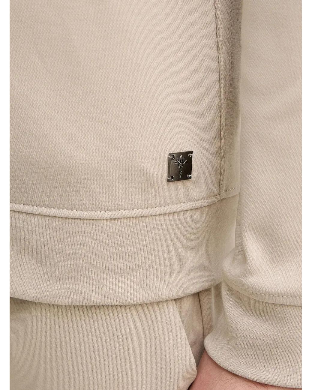 Joop! Natural Zip-Up Sweatshirt for men