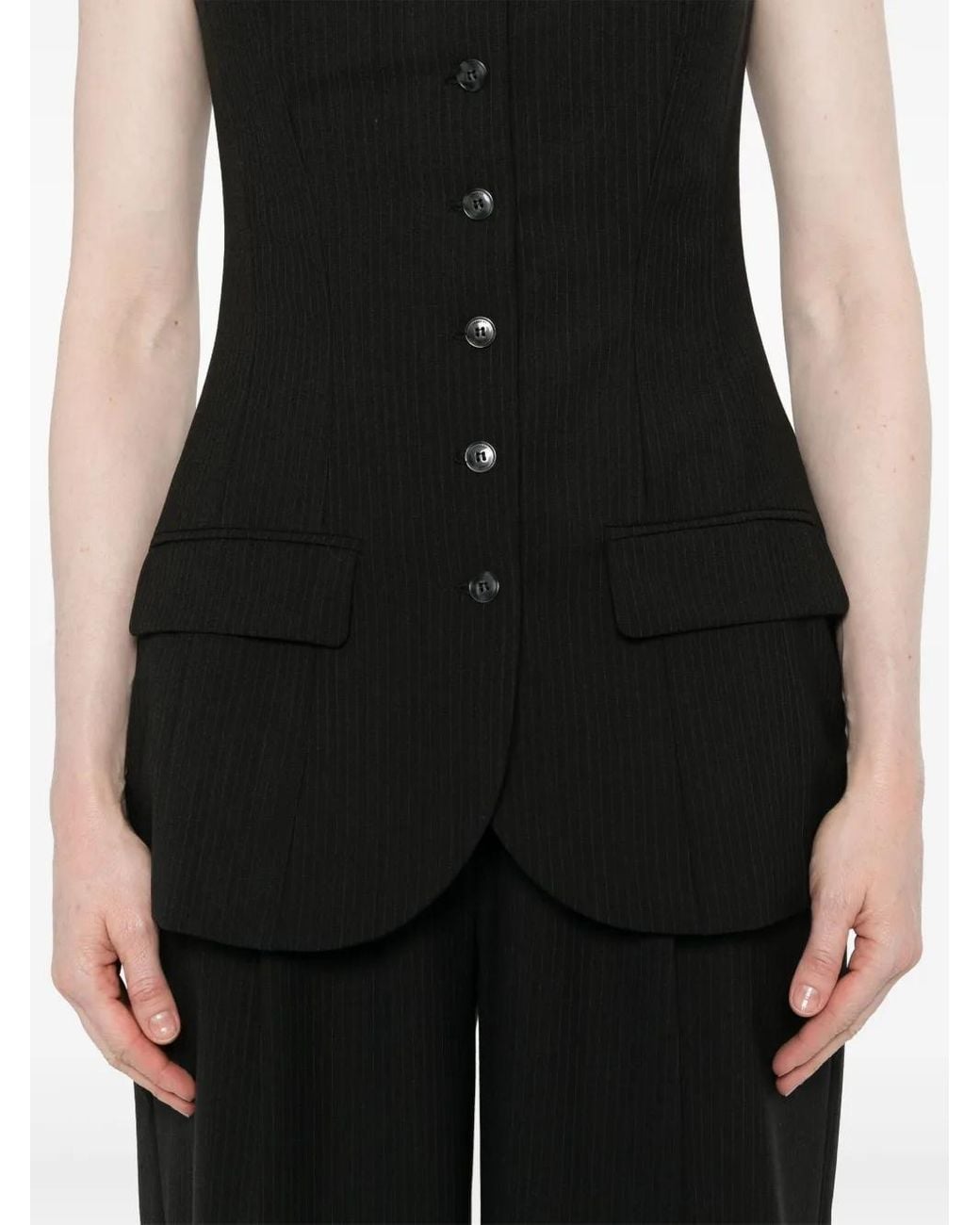 Herskind Black Jacqui Corsage Top