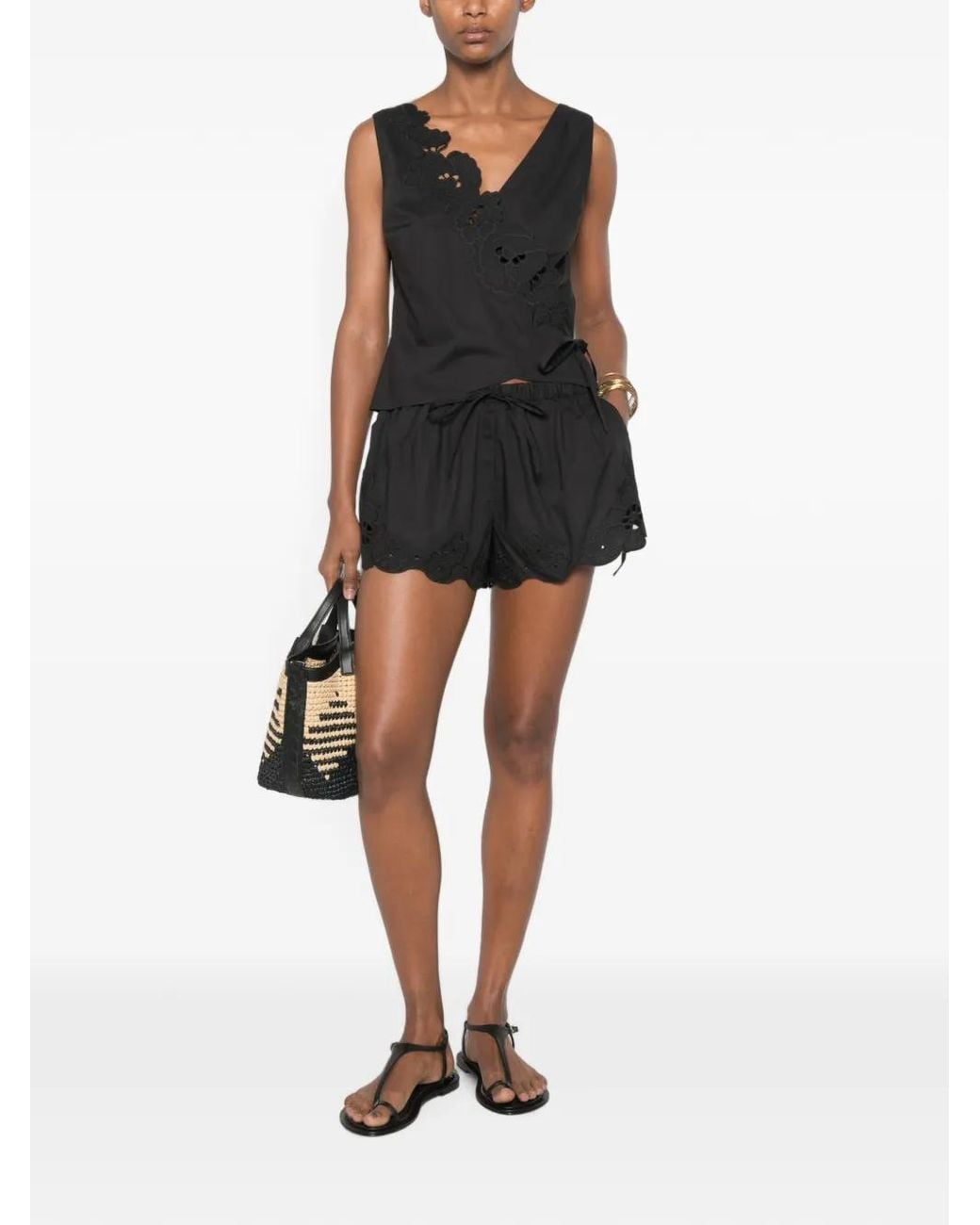 Sir Black Klara Wrap Top