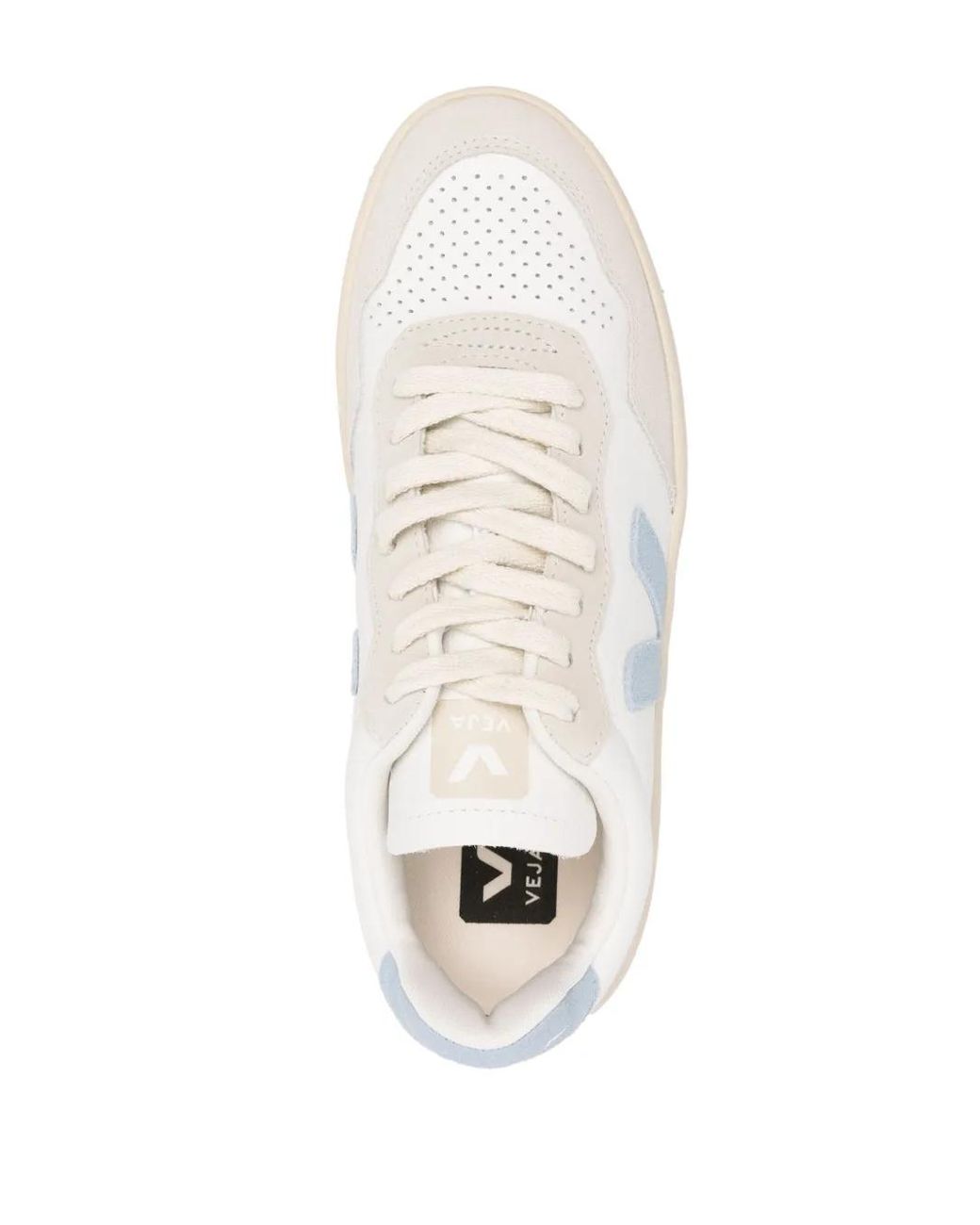 Veja White V-90 Sneakers