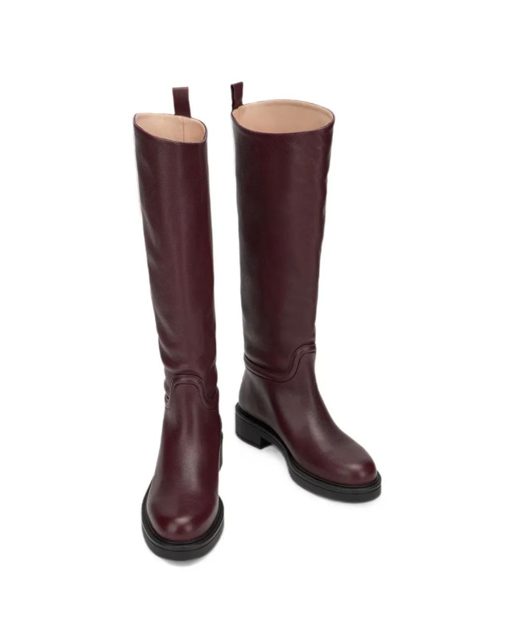Stuart Weitzman Purple Celia Riding Boots