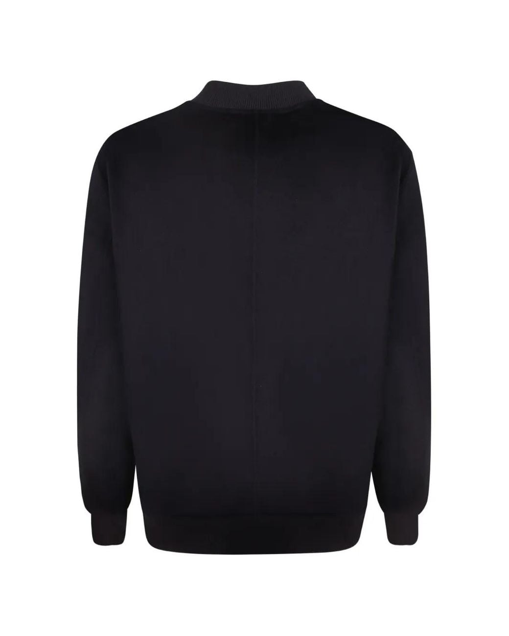 Amaranto Blue Zip-Up Bomber Jacket for men