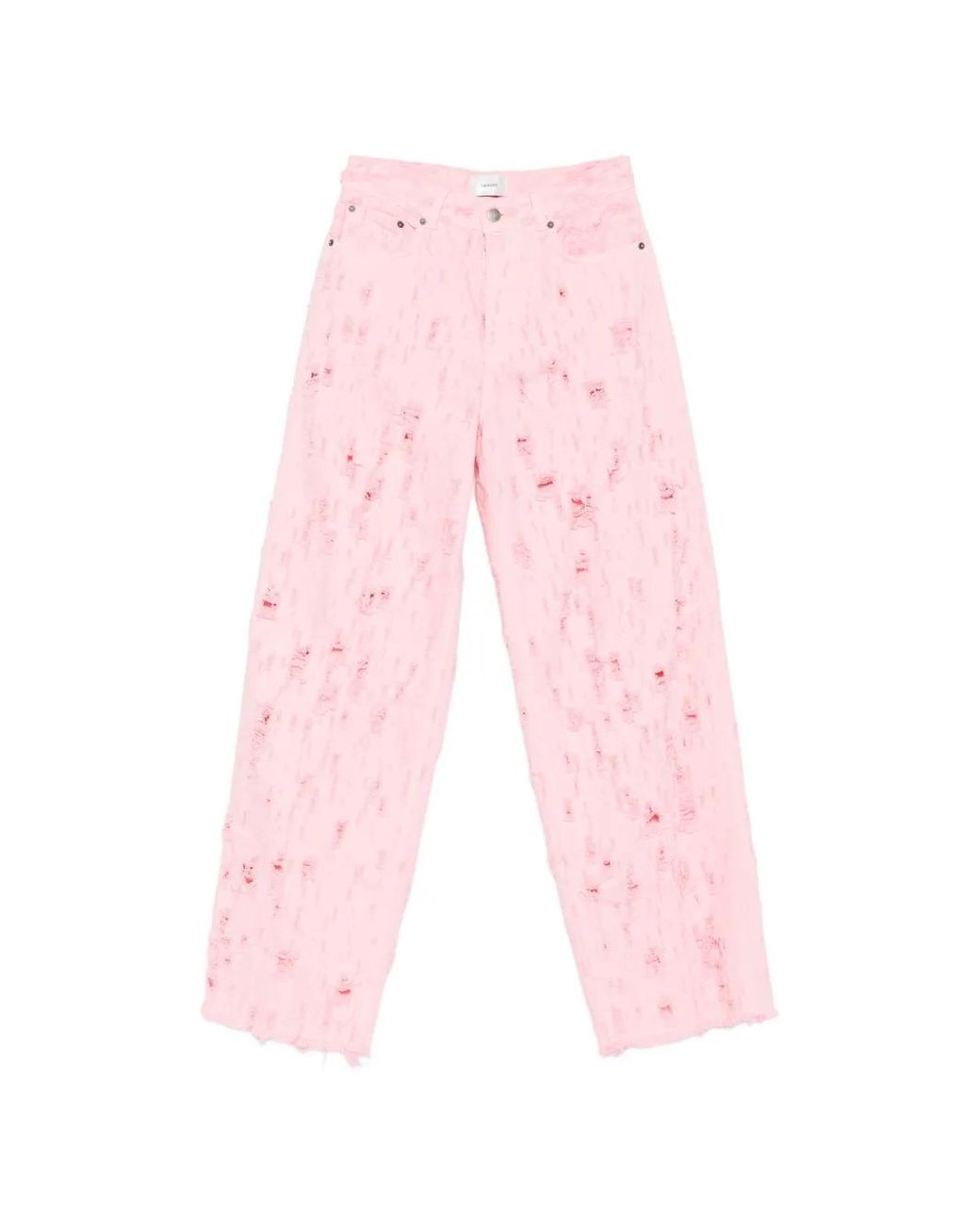 Haikure Pink Bethany Bull Distressed Jeans
