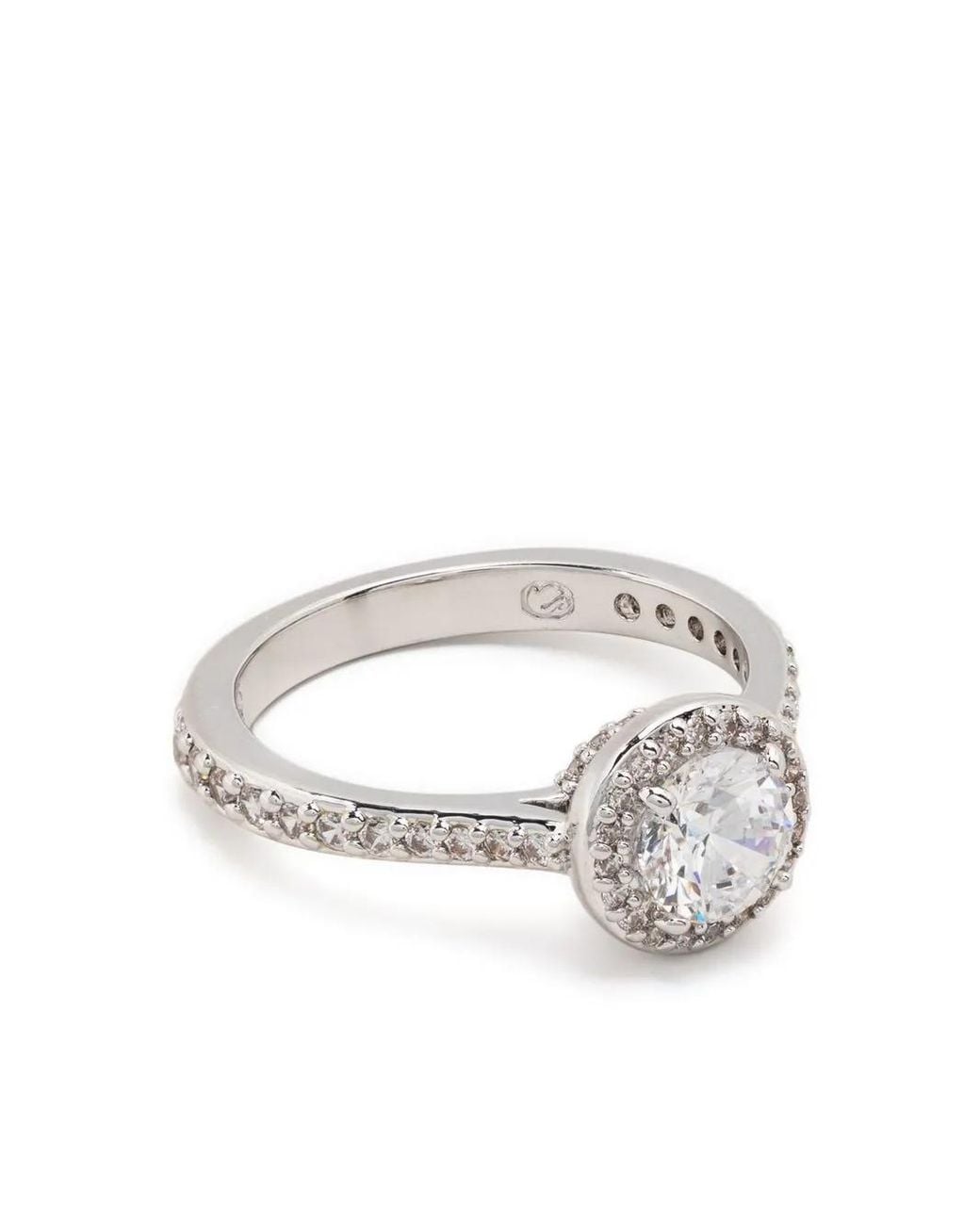 Swarovski White Una Cocktail Ring