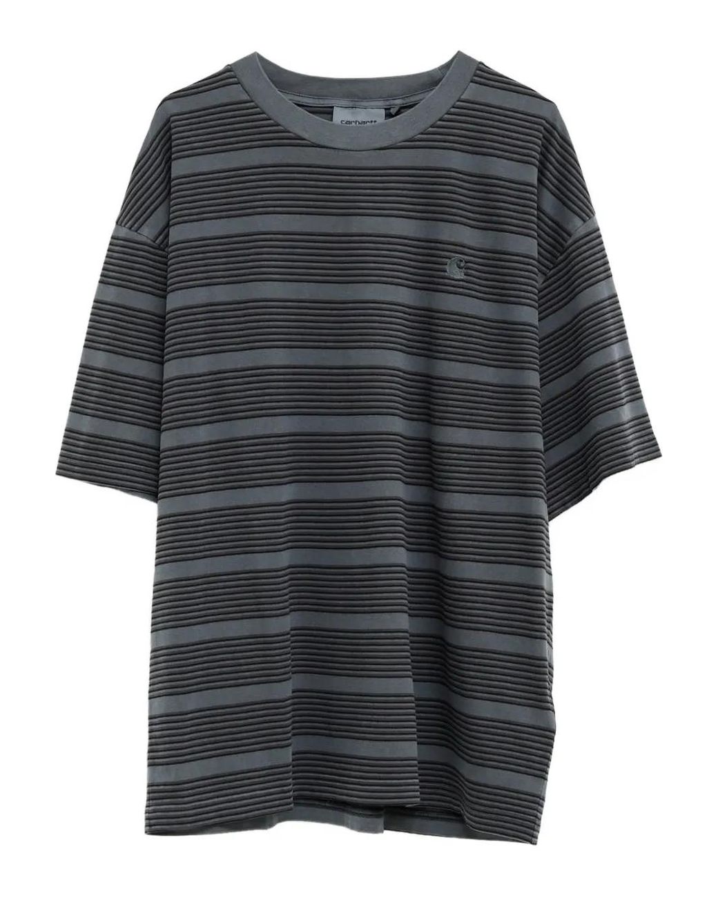 Carhartt Gray Logo-Detail T-Shirt for men