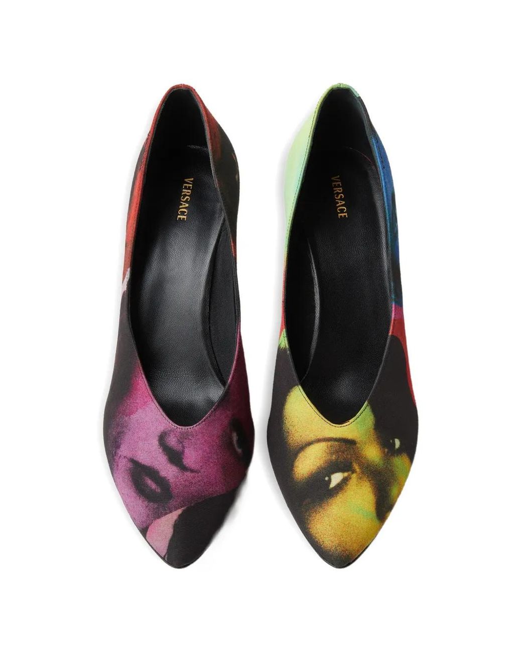 Versace Red Tina Pumps Mit Print 65Mm