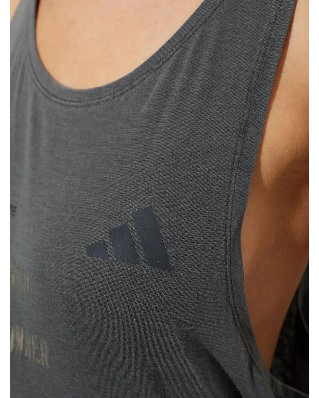 Adidas Gray X Song For The Mute Graphic-Print Tank Top