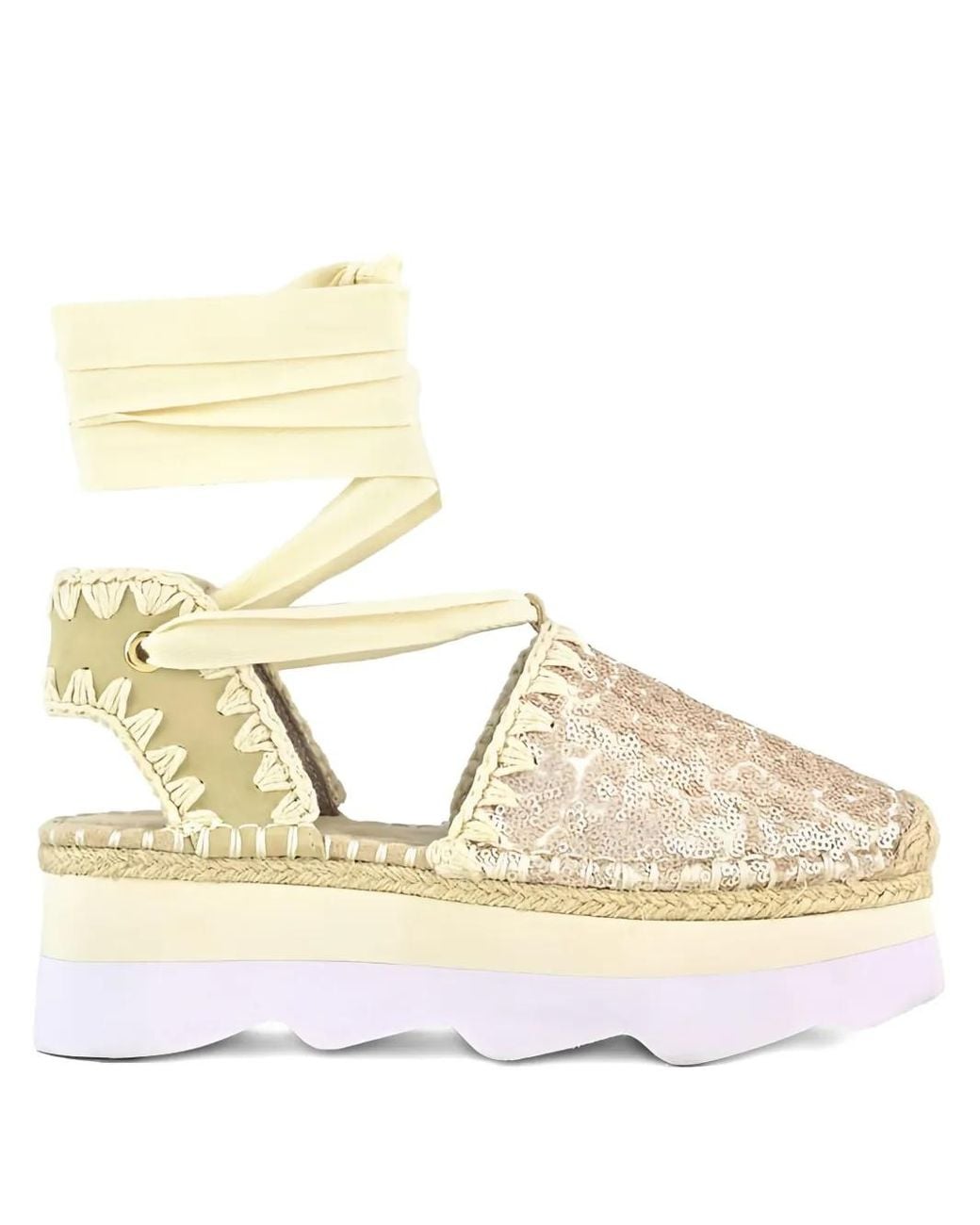 Mou Metallic 55Mm Espa Platform Espadrilles