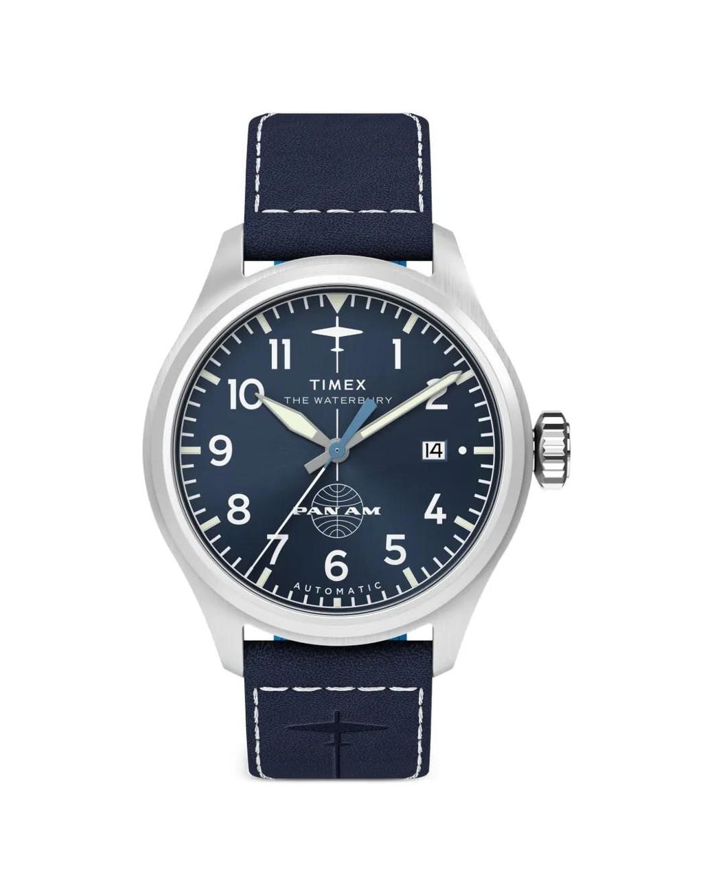 Timex Blue X Pan Am Waterbury 41Mm for men