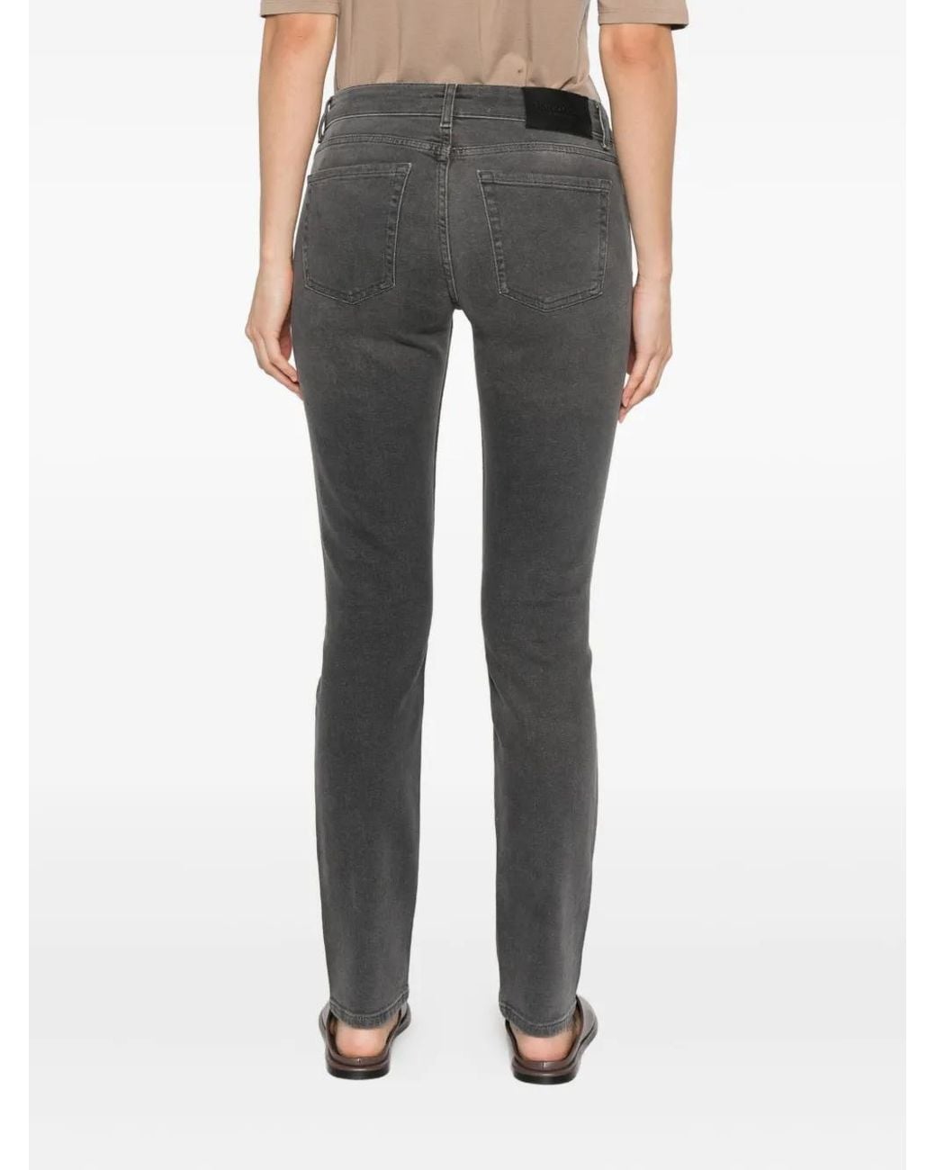 Marc O' Polo Gray Recycled-Cotton Jeans