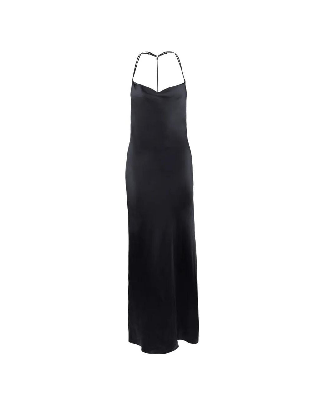 Aubade Blue Midnight Storm Embroidered Silk Nightdress