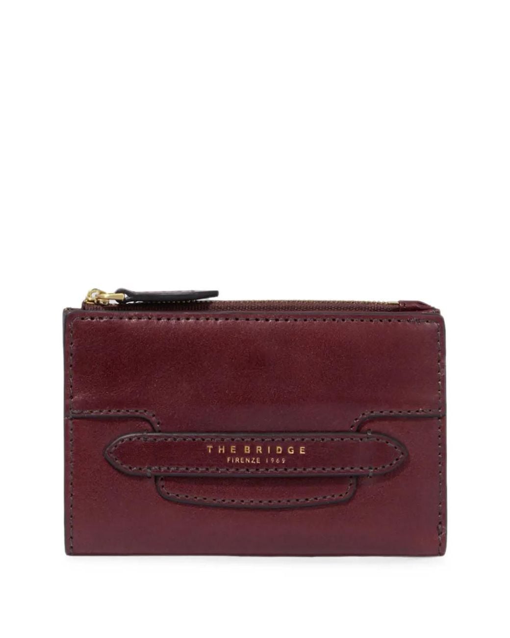 The Bridge Purple Leather Wallet
