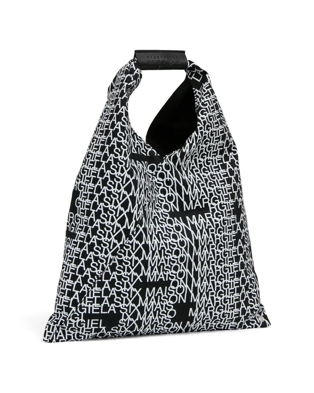MM6 by Maison Margiela Blue Japanese Logo-Print Handbag