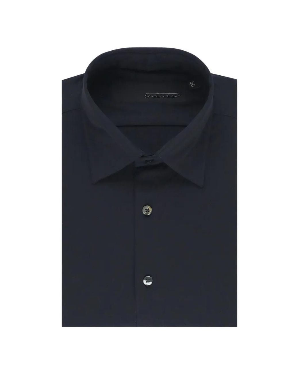 Rrd Blue Classic-Collar Shirt for men