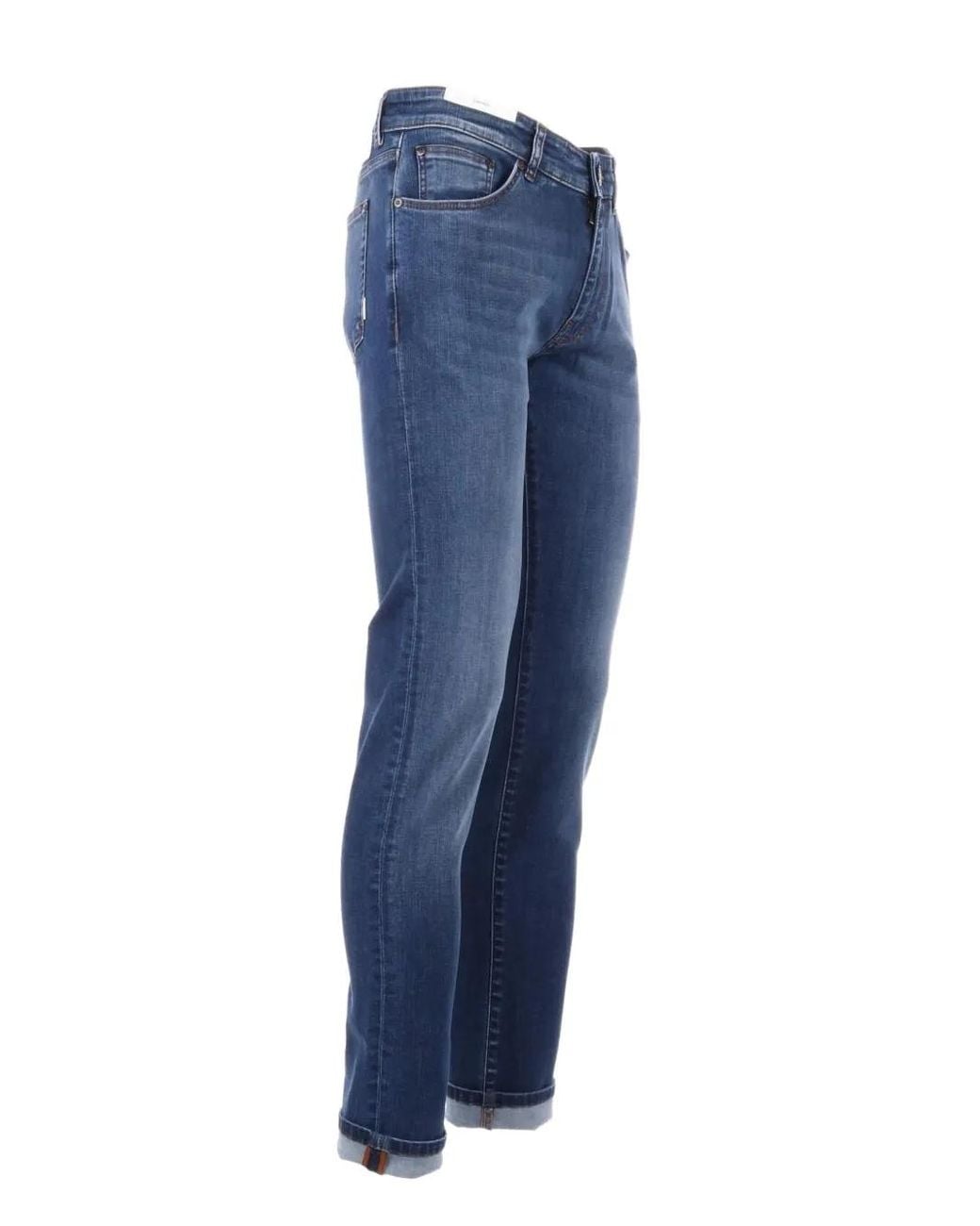 PT Torino Blue Cotton-Blend Jeans for men