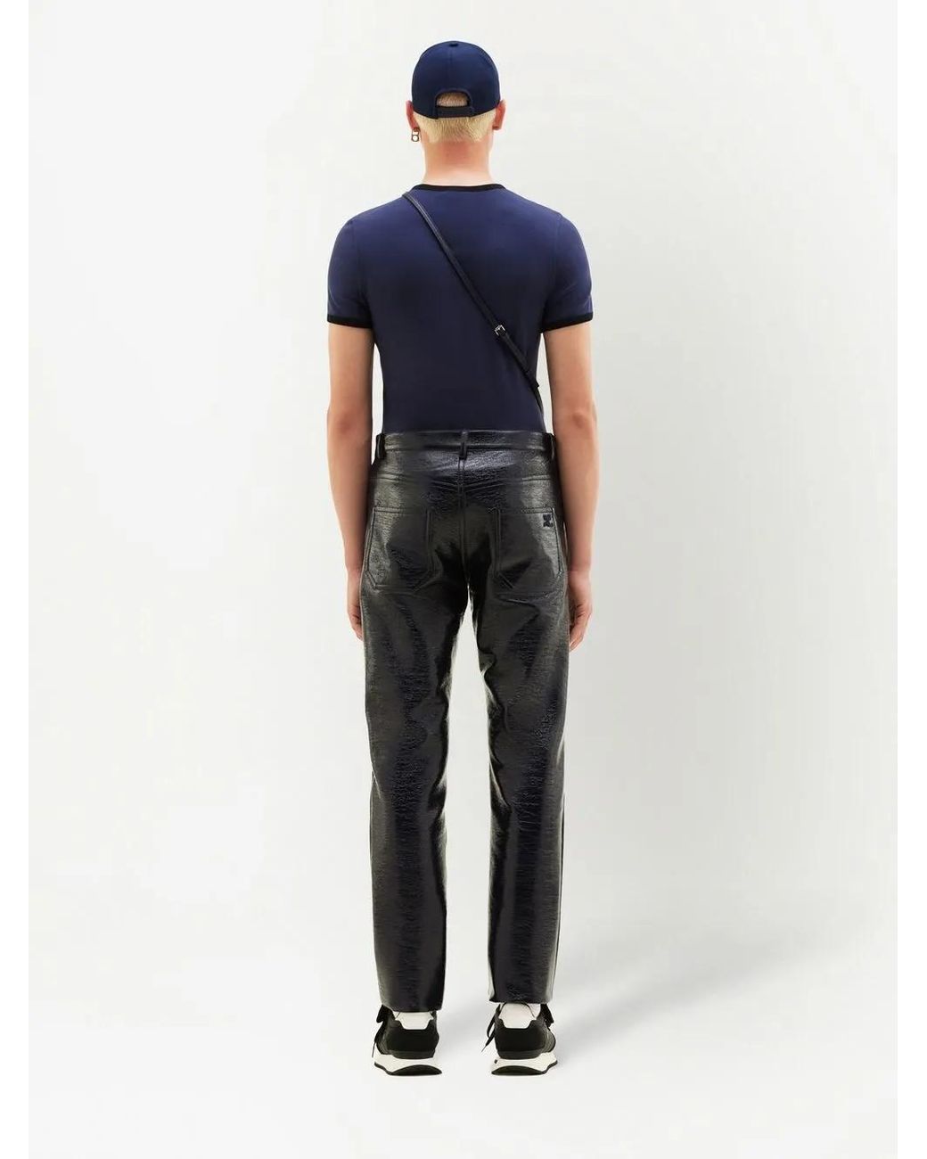 Courreges Blue T-Shirts And Polos for men
