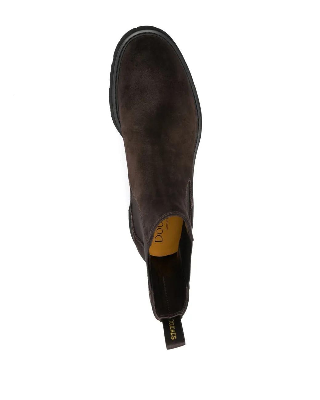 Doucal's Black Suede Ankle Boots for men