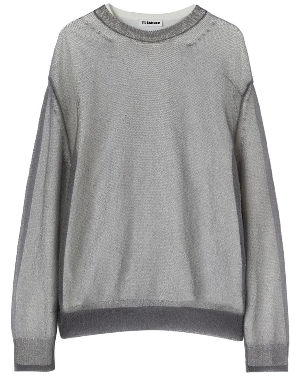 Jersey A Capas Jil Sander de hombre de color Gray