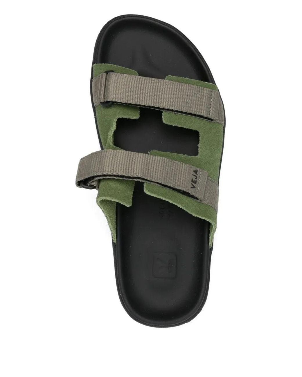 Veja Green Arpoador Double-Strap Sandals