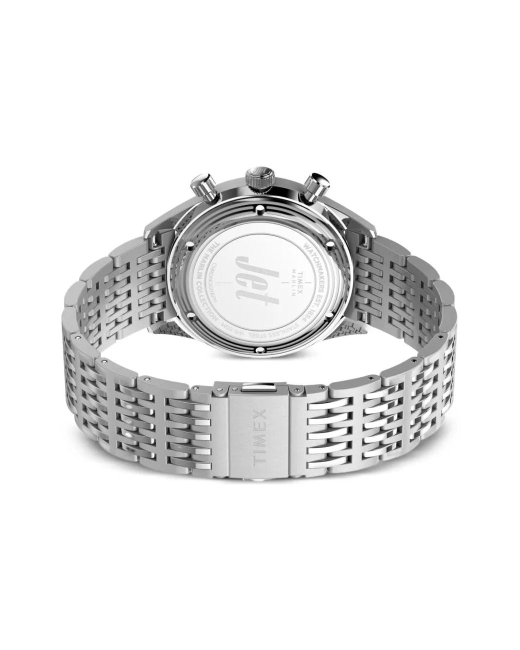 Timex White Marlin Jet Chronograph 40Mm for men
