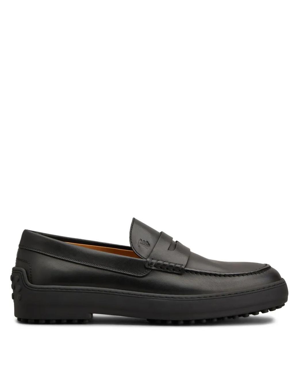Tod's Black Winter Gommino Loafers for men