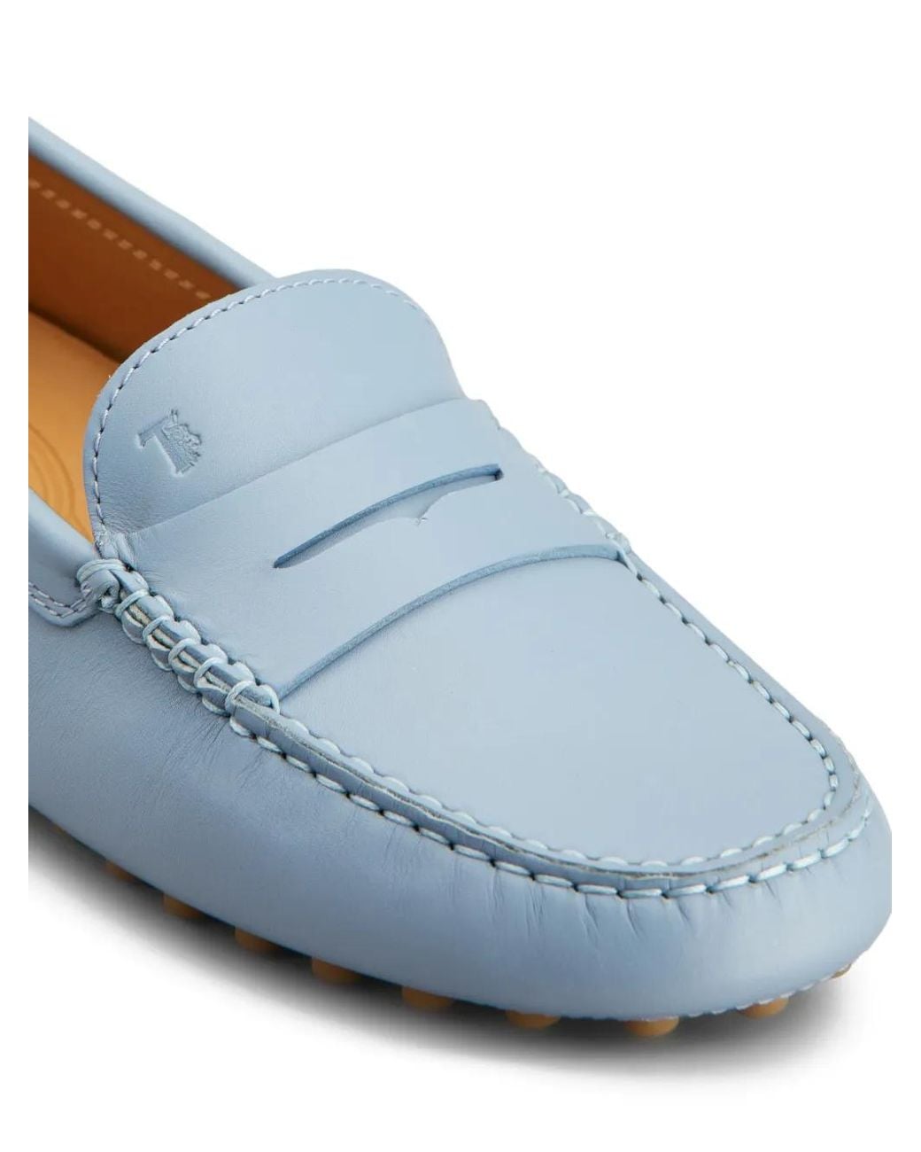 Tod's Blue Gommino Loafers