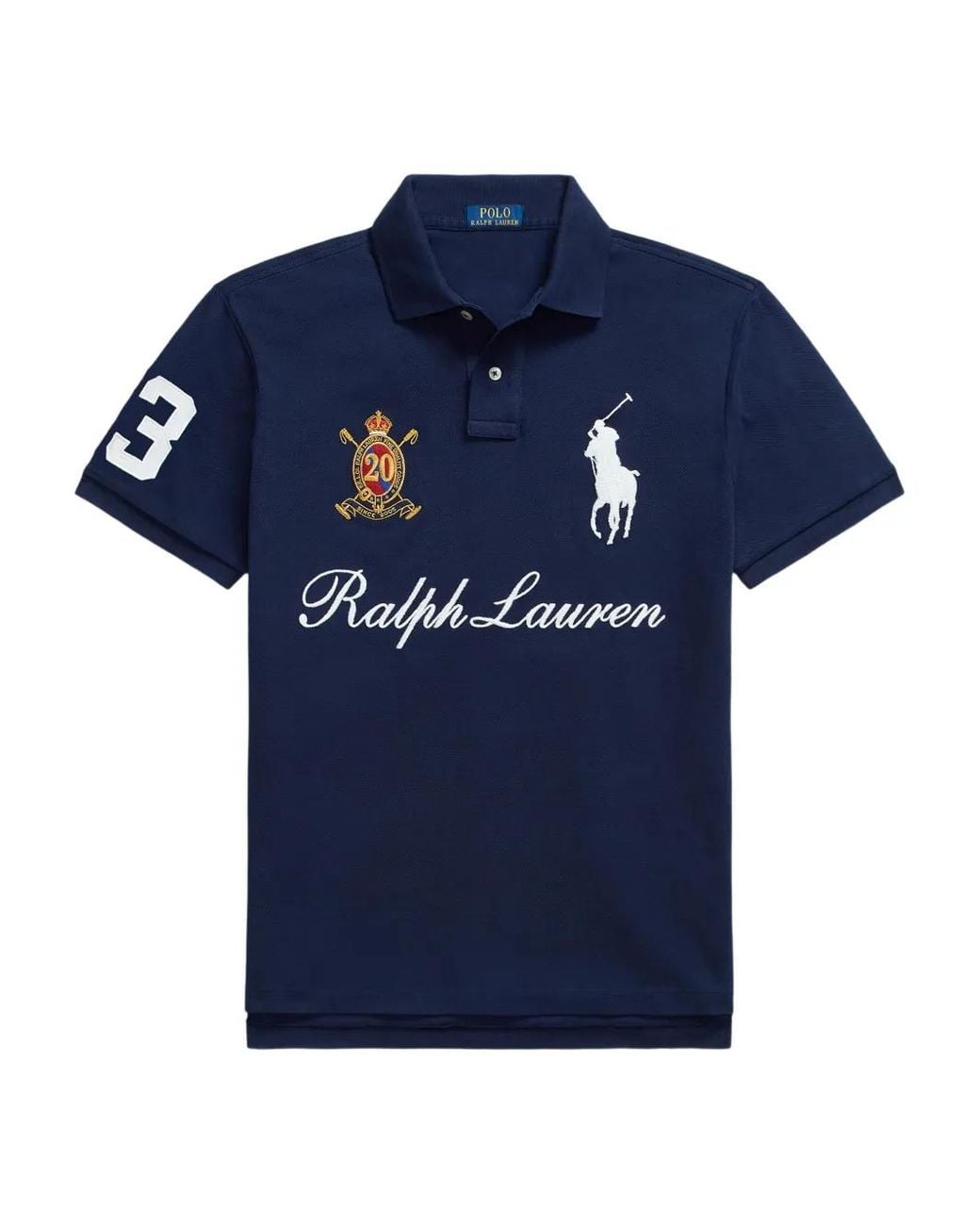 Polo Ralph Lauren Big Pony 20Th Anniversary Polo Shirt in Blue for