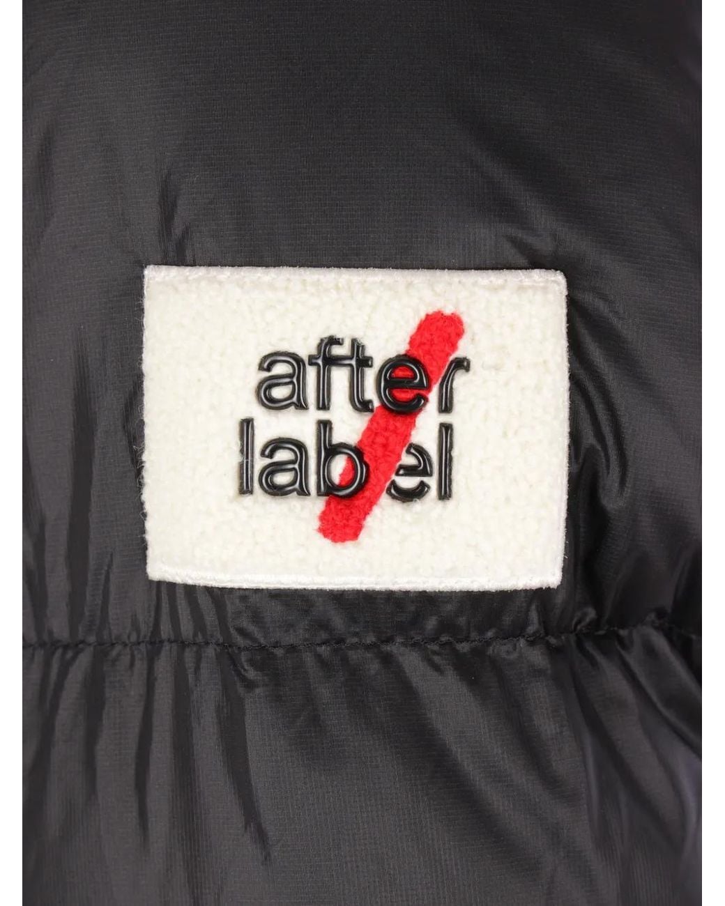 AFTER LABEL Black Veste Katalla À Capuche for men