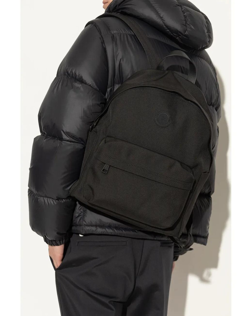 Moncler Black New Pierrick Backpack for men